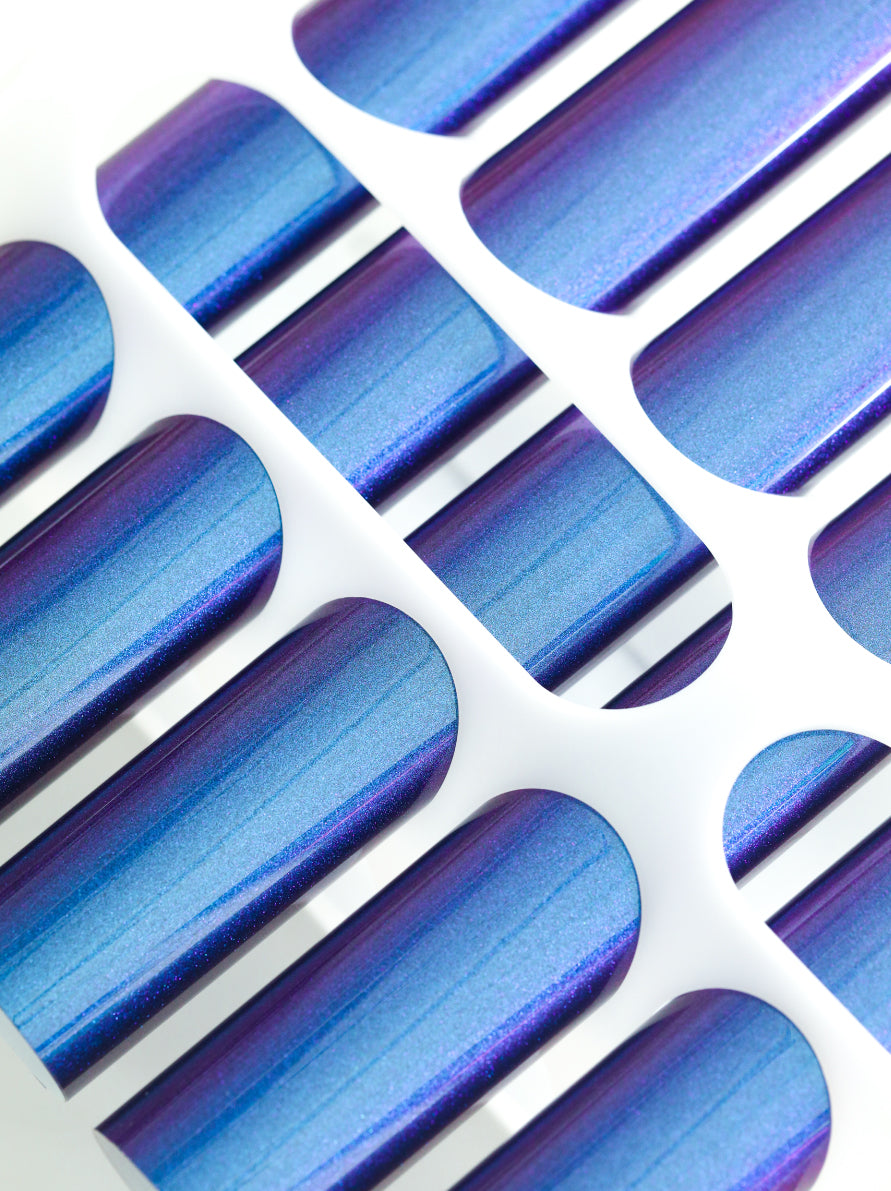 Teckwrap Adhesive Vinyl Chameleon Blue (12in x 12in)