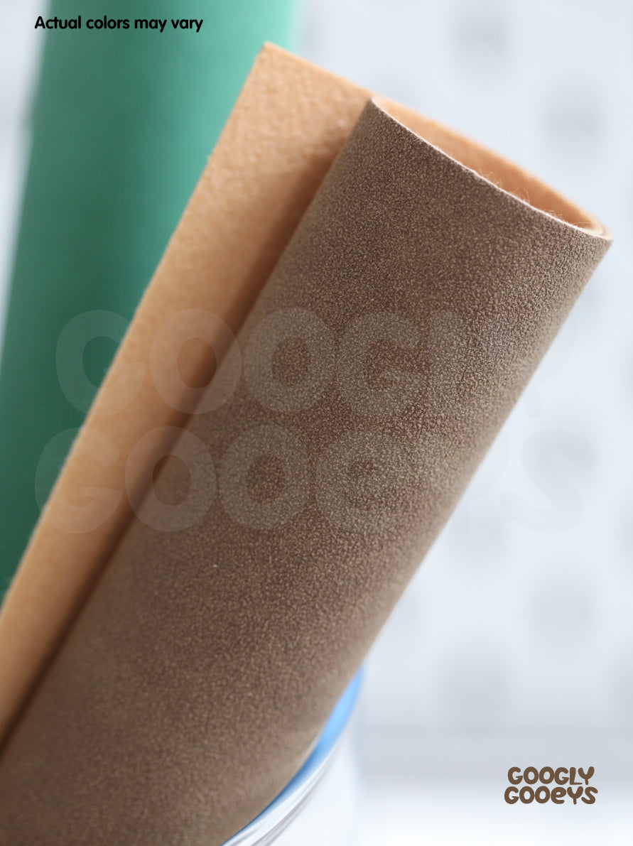 Faux Suede Leather | 21cm x 30cm