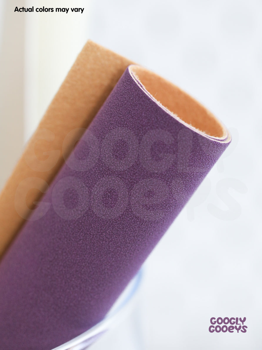 Faux Suede Leather | 21cm x 30cm