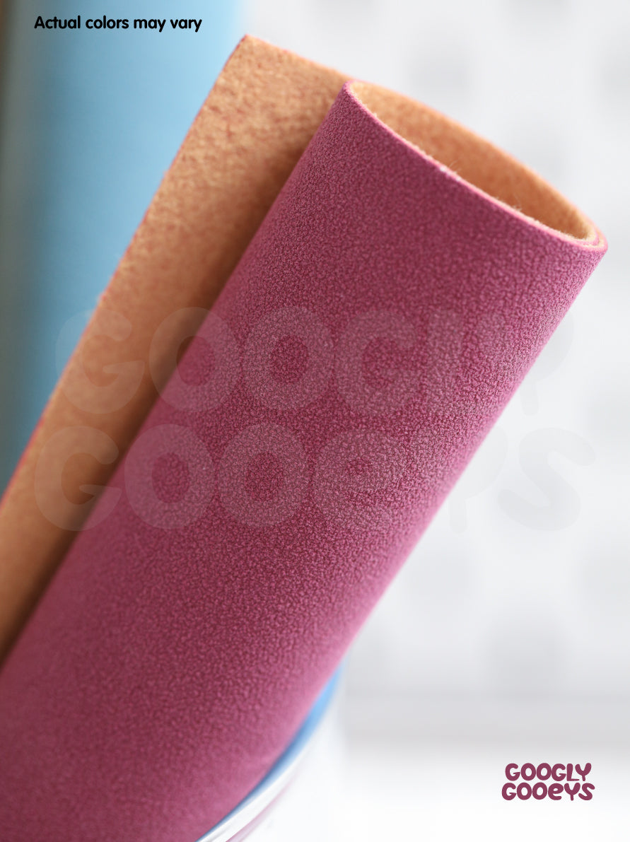 Faux Suede Leather | 21cm x 30cm