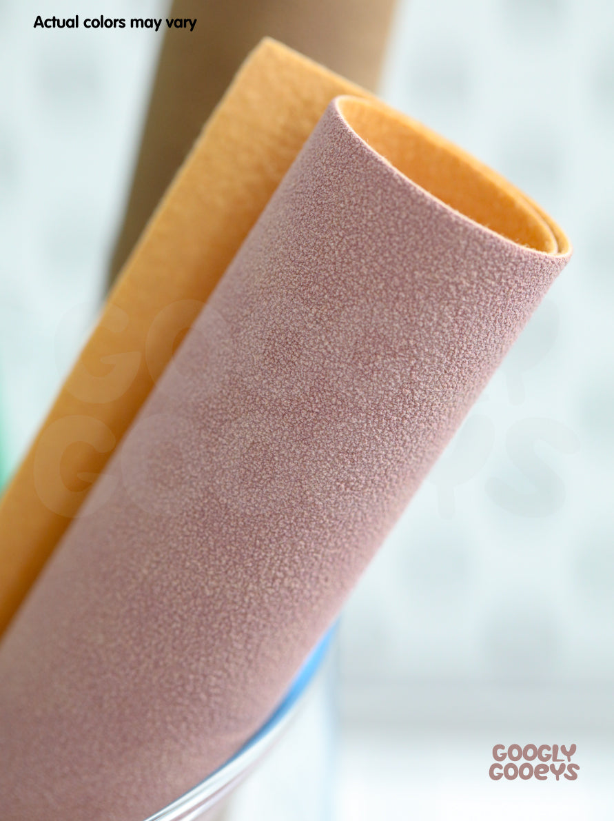 Faux Suede Leather | 21cm x 30cm