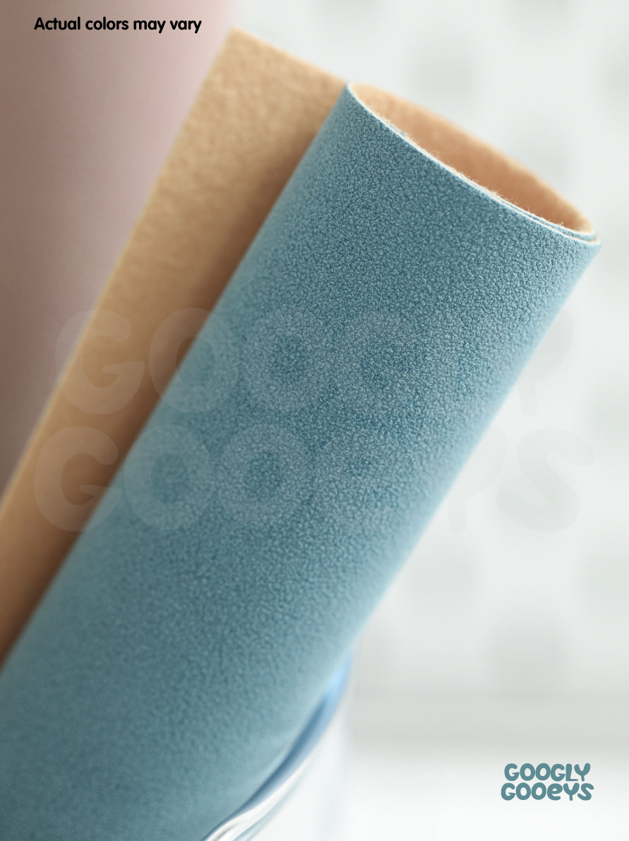 Faux Suede Leather | 21cm x 30cm