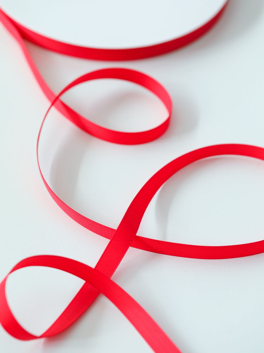 Gross Grain Ribbons "0.5" inches thickness (per roll / 5 yards)