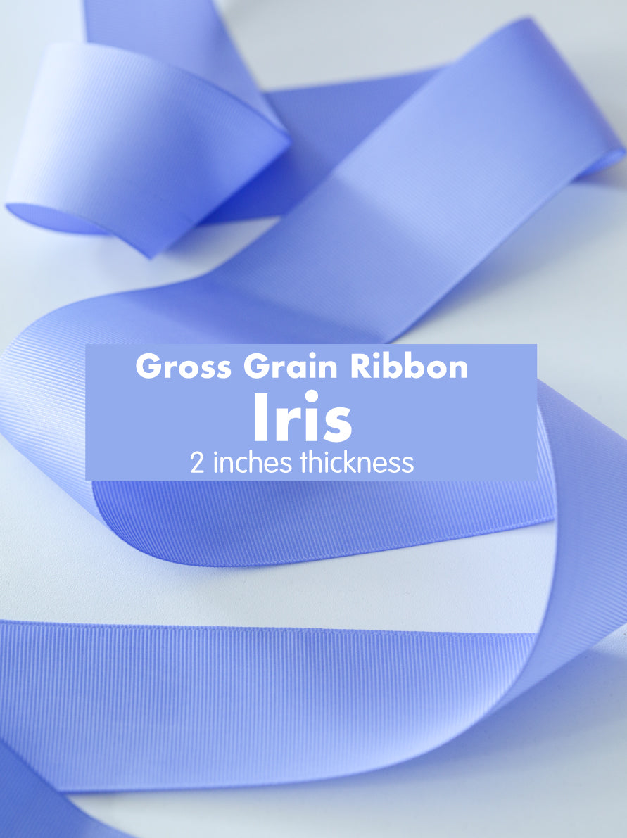 Gross Grain Ribbons 5 cm thickness (per roll / 5 yards)
