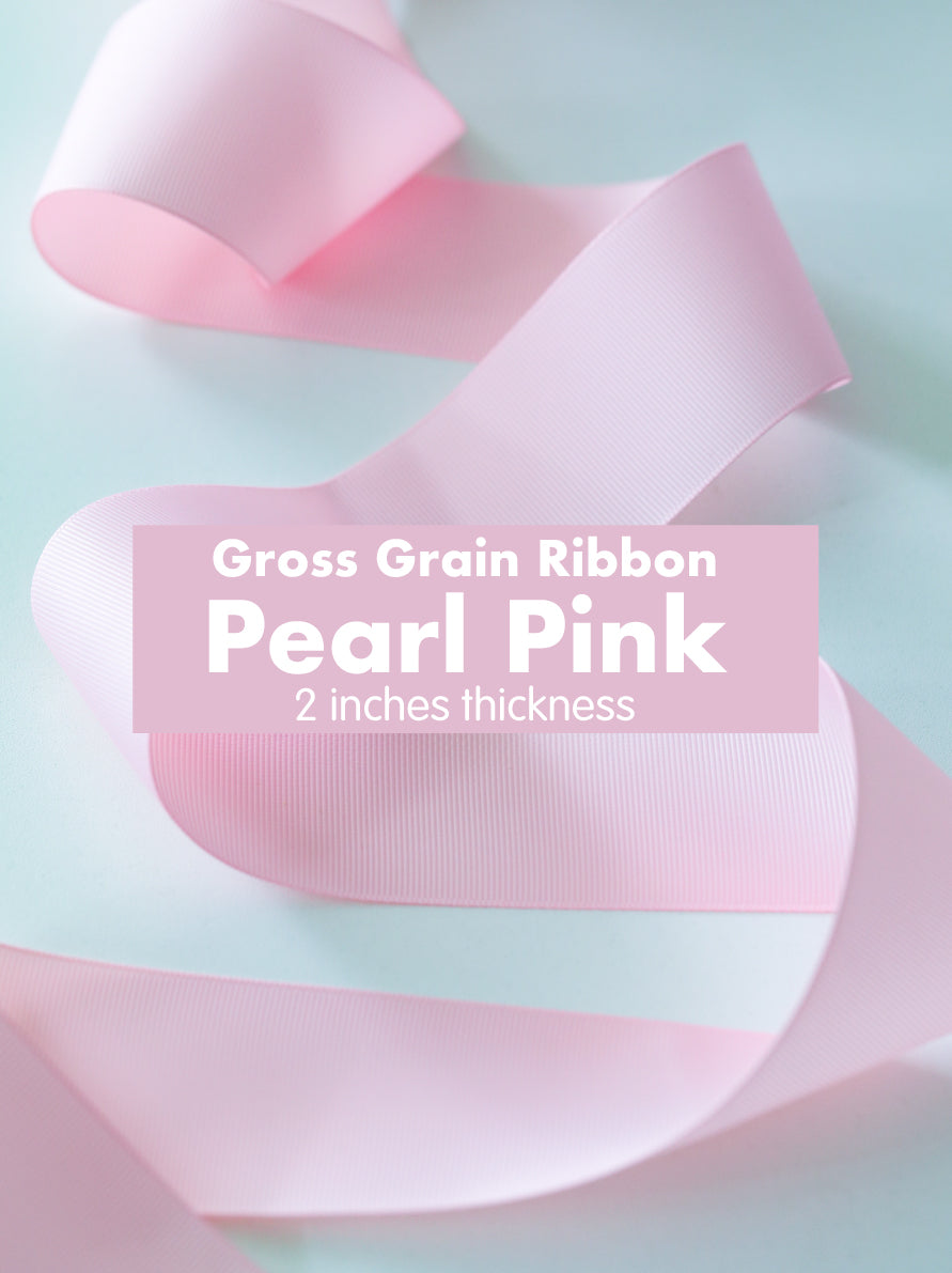 Gross Grain Ribbons 5 cm thickness (per roll / 5 yards)