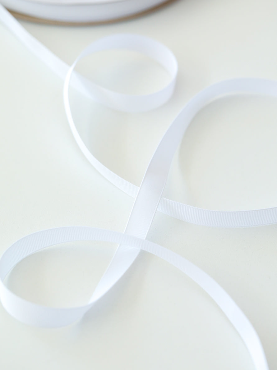 Gross Grain Ribbons "0.5" inches thickness (per roll / 5 yards)