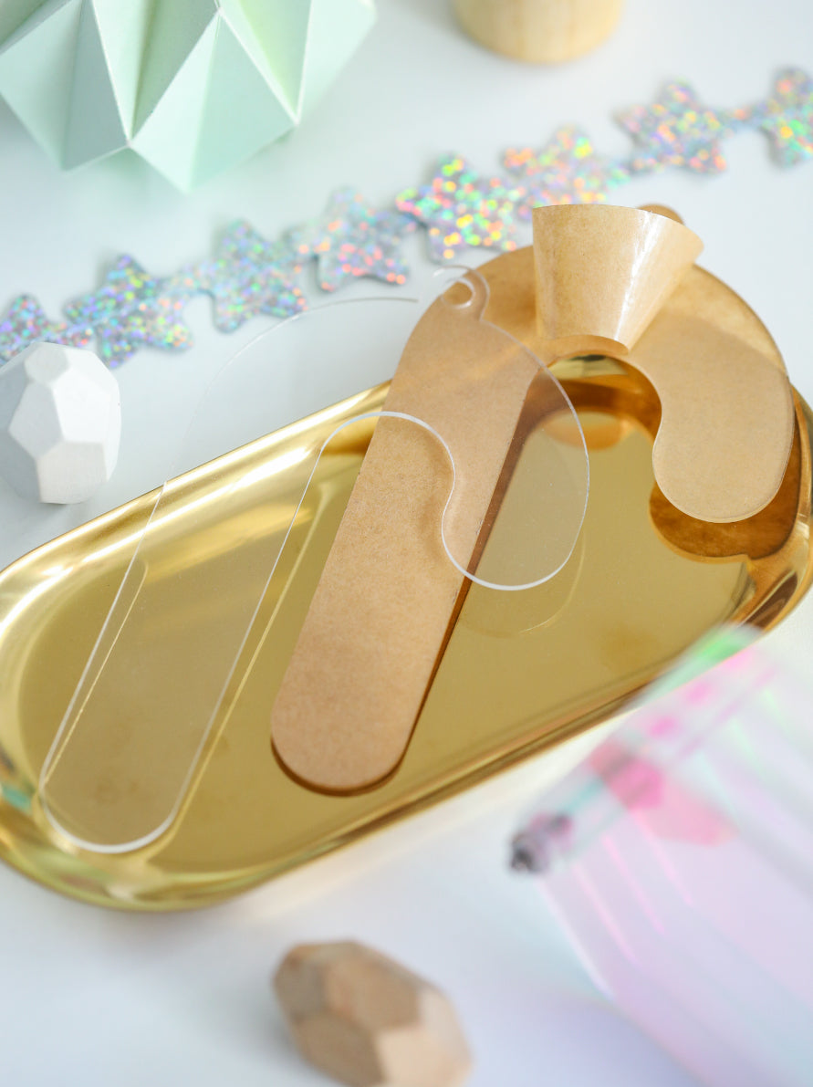 Acrylic Christmas Ornaments 2mm | Mirror Chrome & Rainbow