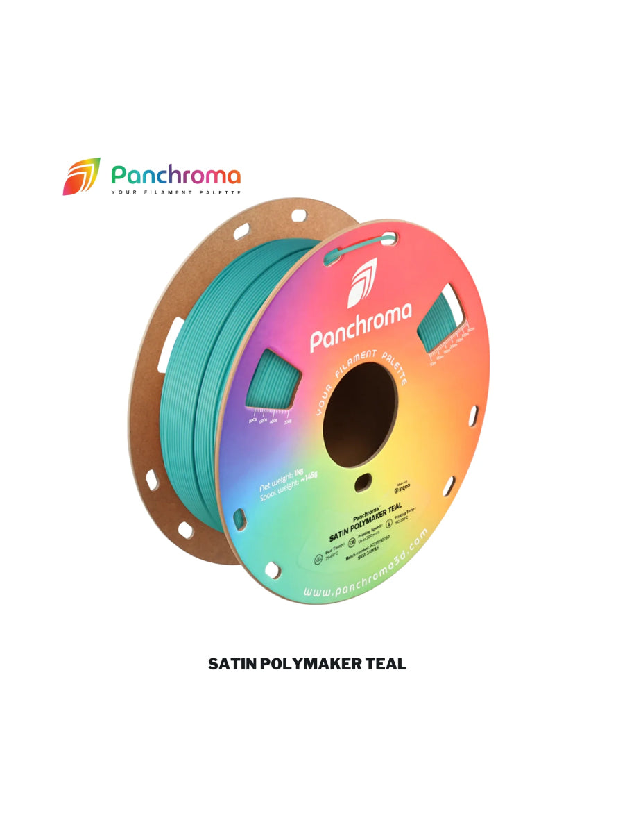 Polymaker Panchroma Satin PLA Filament compatible with Creality K2 Plus Combo, Bambu Lab, Hi Combo | 1.75mm Dimensional Accuracy +/- 0.03mm