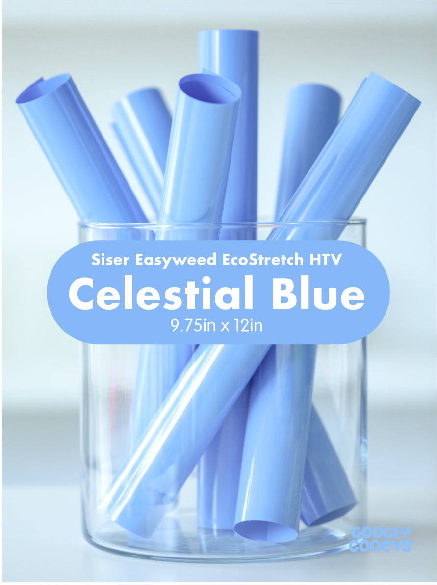 Siser Easyweed EcoStretch Heat Transfer Vinyl (HTV) Hot Peel Iron-On for Shirts Bags Caps | 9.75in x 12in