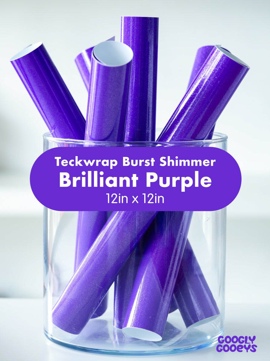Teckwrap Burst Shimmer Adhesive Vinyl Stickers | 12in x 12in