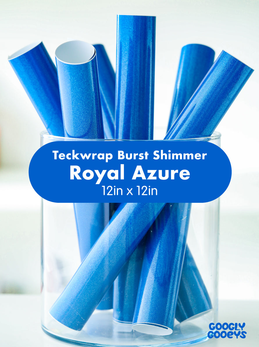 Teckwrap Burst Shimmer Adhesive Vinyl Stickers | 12in x 12in