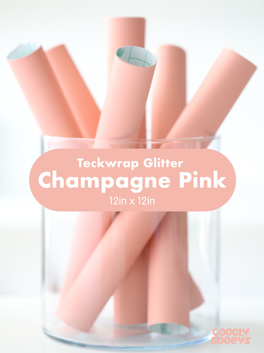 Teckwrap Glitter Adhesive Vinyl Stickers | 12in x 12in
