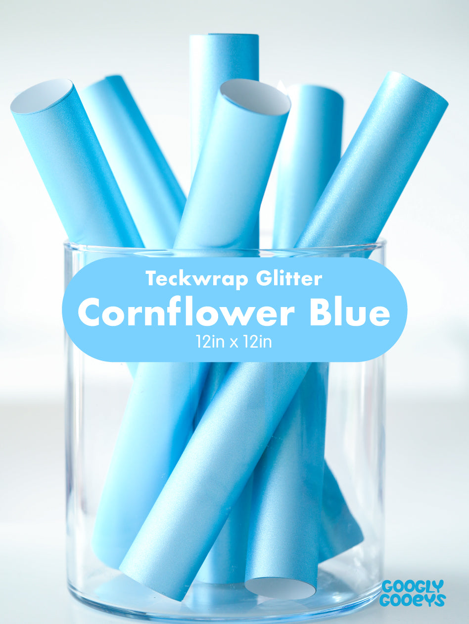 Teckwrap Glitter Adhesive Vinyl Stickers | 12in x 12in