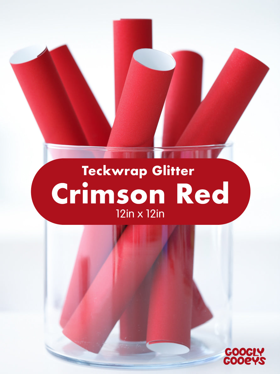 Teckwrap Glitter Adhesive Vinyl Stickers | 12in x 12in