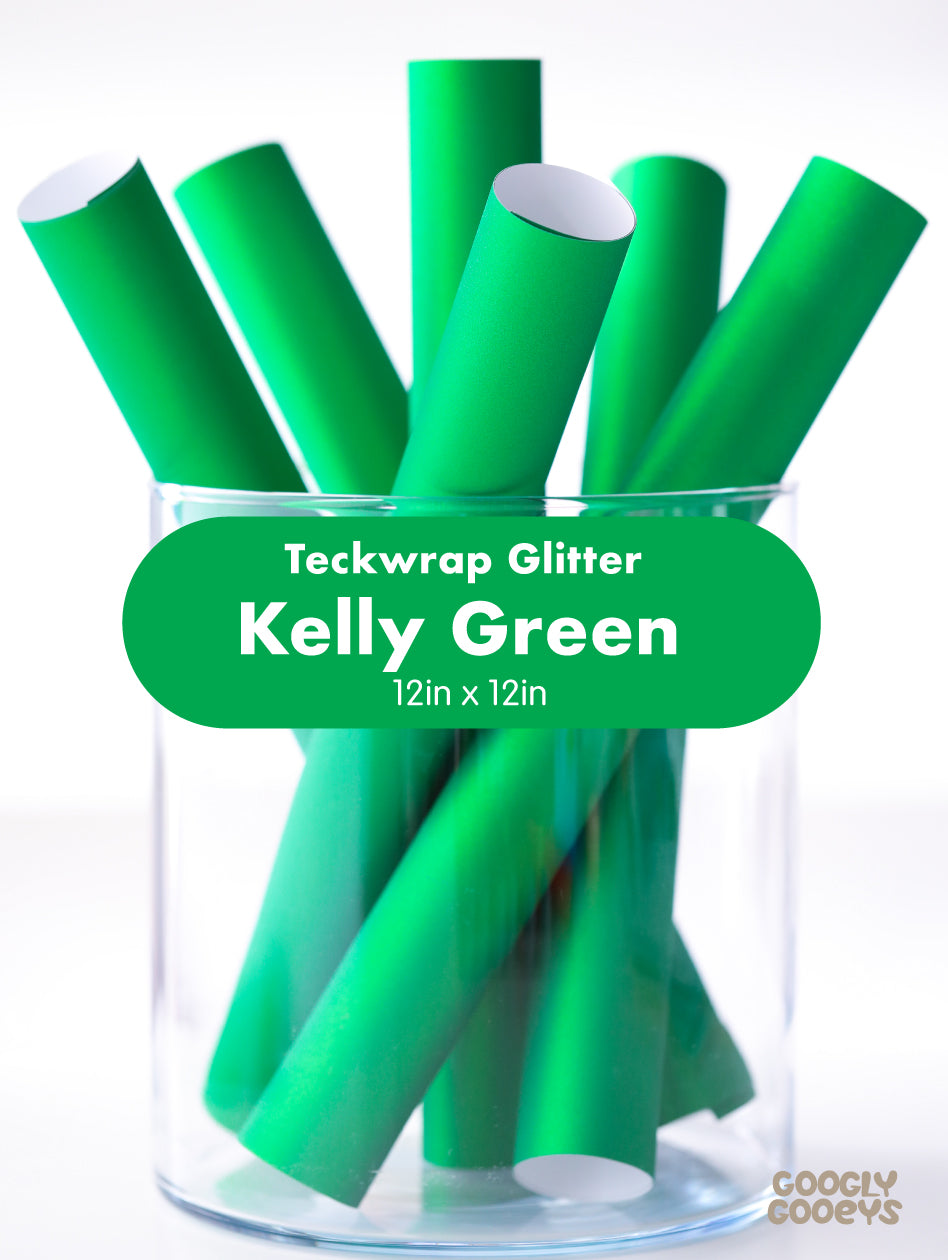 Teckwrap Glitter Adhesive Vinyl Stickers | 12in x 12in