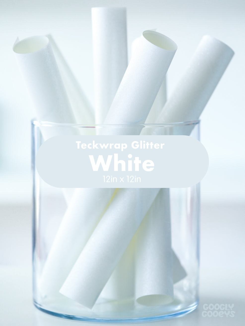 Teckwrap Glitter Adhesive Vinyl Stickers | 12in x 12in