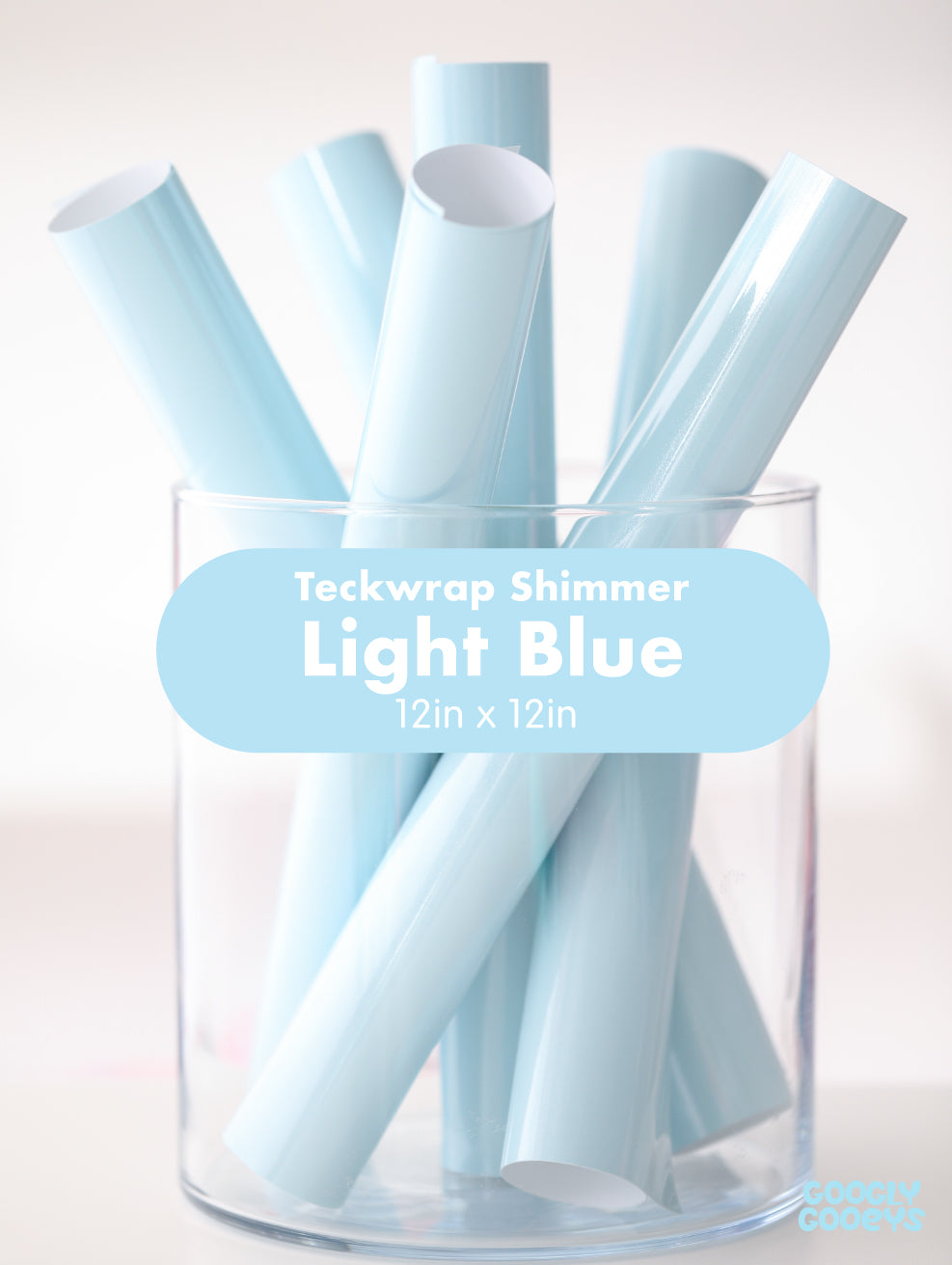 Teckwrap Shimmer Adhesive Vinyl Stickers | 12in x 12in