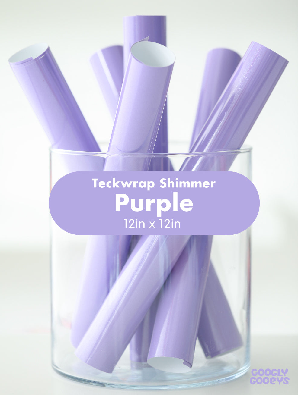 Teckwrap Shimmer Adhesive Vinyl Stickers | 12in x 12in