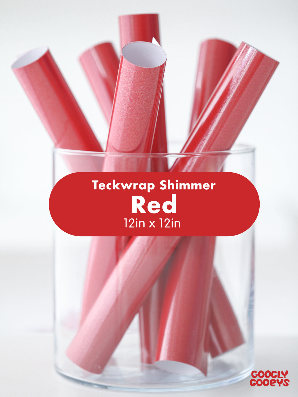 Teckwrap Shimmer Adhesive Vinyl Stickers | 12in x 12in