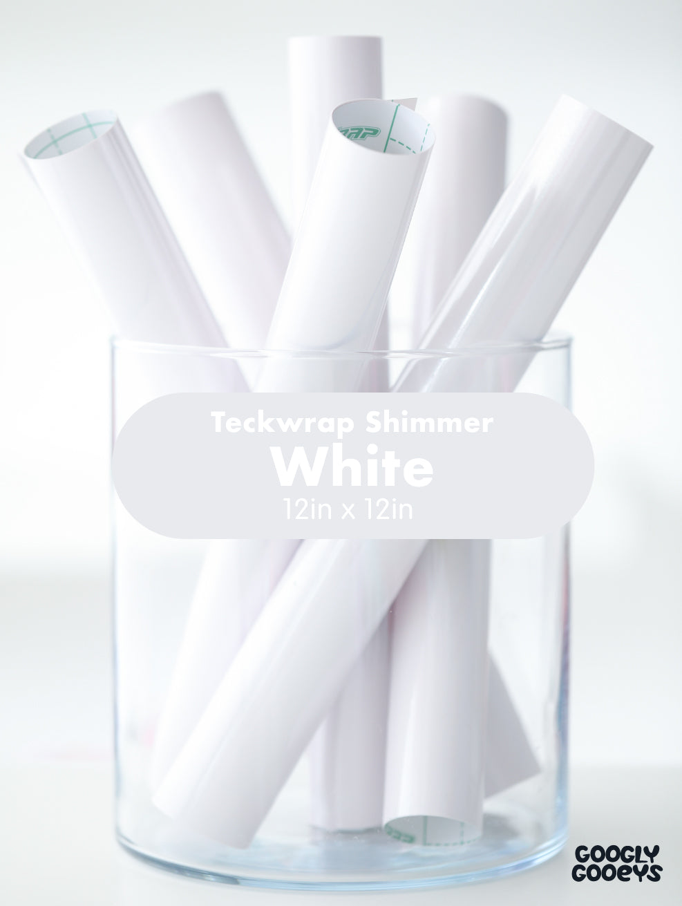 Teckwrap Shimmer Adhesive Vinyl Stickers | 12in x 12in