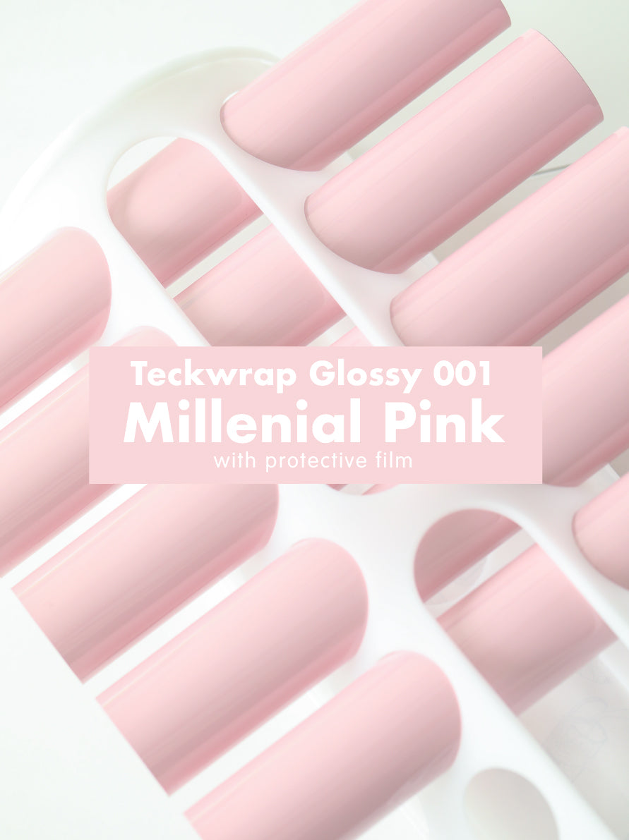 Teckwrap 001 Series Glossy Adhesive Vinyl Stickers | 12in x 12in