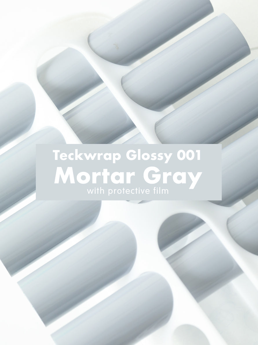 Teckwrap 001 Series Glossy Adhesive Vinyl Stickers | 12in x 12in