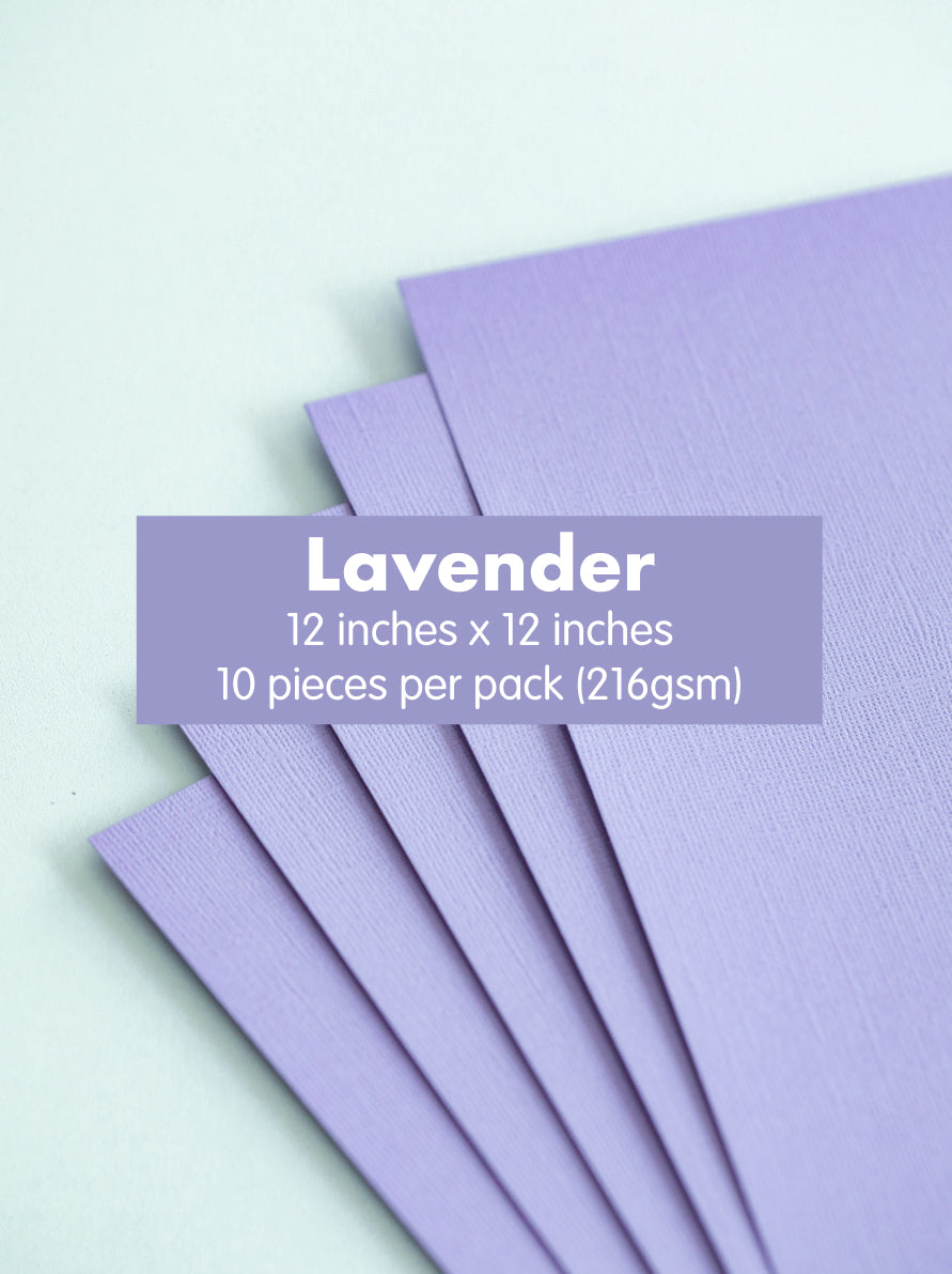 Textured Cardstock | 12in x 12in (216gsm)