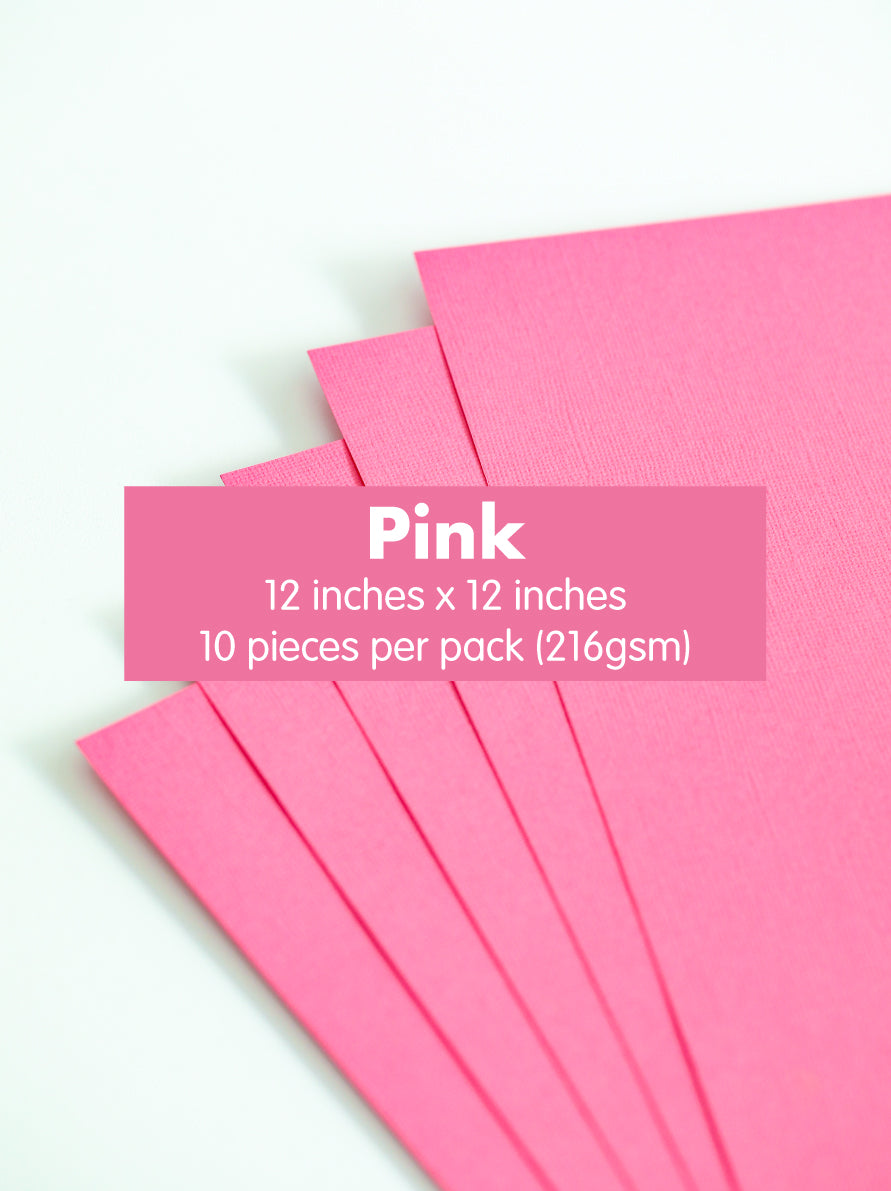 Textured Cardstock | 12in x 12in (216gsm)