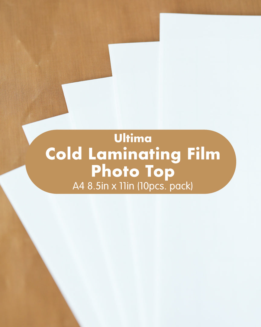 ULTIMA Cold Laminating Film Photo Top (10 pcs pack) A4 (8.5in x 11in)