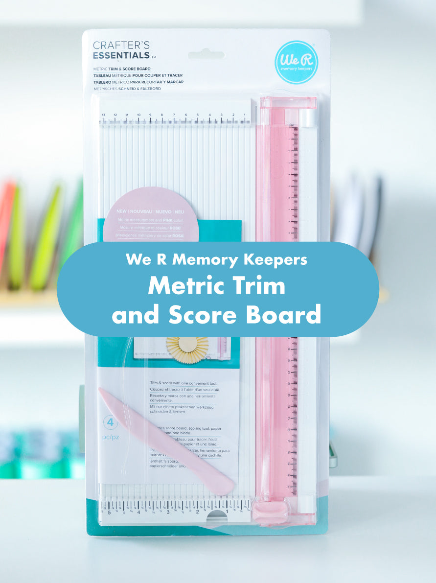 We R Memory Keepers Metric Trim and Score Board (12x12in) | Paper Crafts