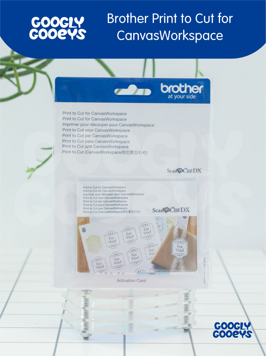 Brother Print to Cut CanvasWorkspace | Scan N Cut SDX900 SDX1200 Cutting Machine Crafts Crafting