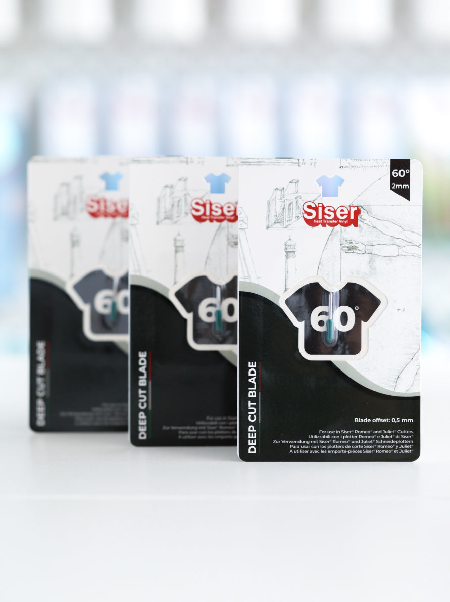 Siser 60° Green Cap Premium Deep Point Blade (2mm)  | Blade offset: 0,5mm