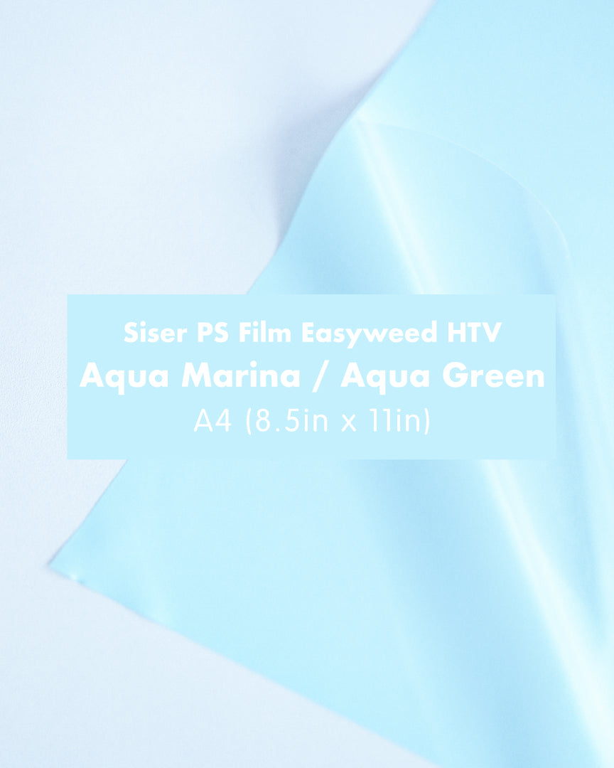 Siser P.S. Film – EasyWeed  Heat Transfer Vinyl (HTV) Iron-On for Shirts, Bags, Caps |  A4 (9.75in x 12in)