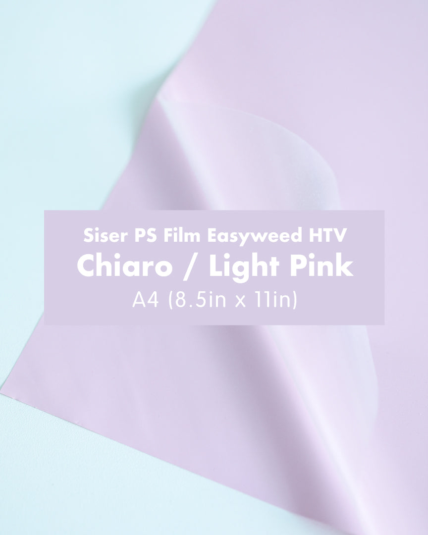 Siser P.S. Film – EasyWeed  Heat Transfer Vinyl (HTV) Iron-On for Shirts, Bags, Caps |  A4 (9.75in x 12in)