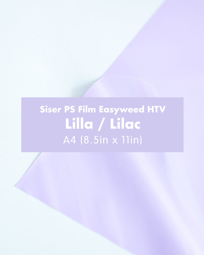 Siser P.S. Film – EasyWeed  Heat Transfer Vinyl (HTV) Iron-On for Shirts, Bags, Caps |  A4 (9.75in x 12in)