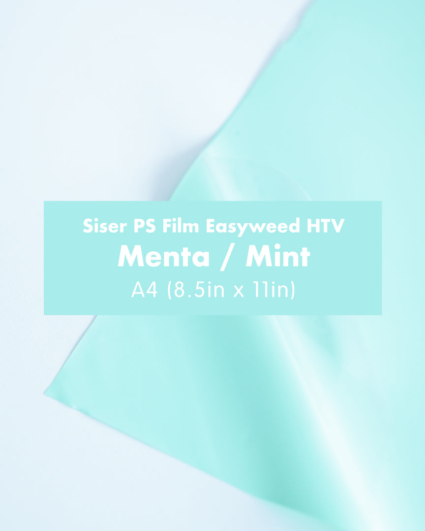 Siser P.S. Film – EasyWeed  Heat Transfer Vinyl (HTV) Iron-On for Shirts, Bags, Caps |  A4 (9.75in x 12in)