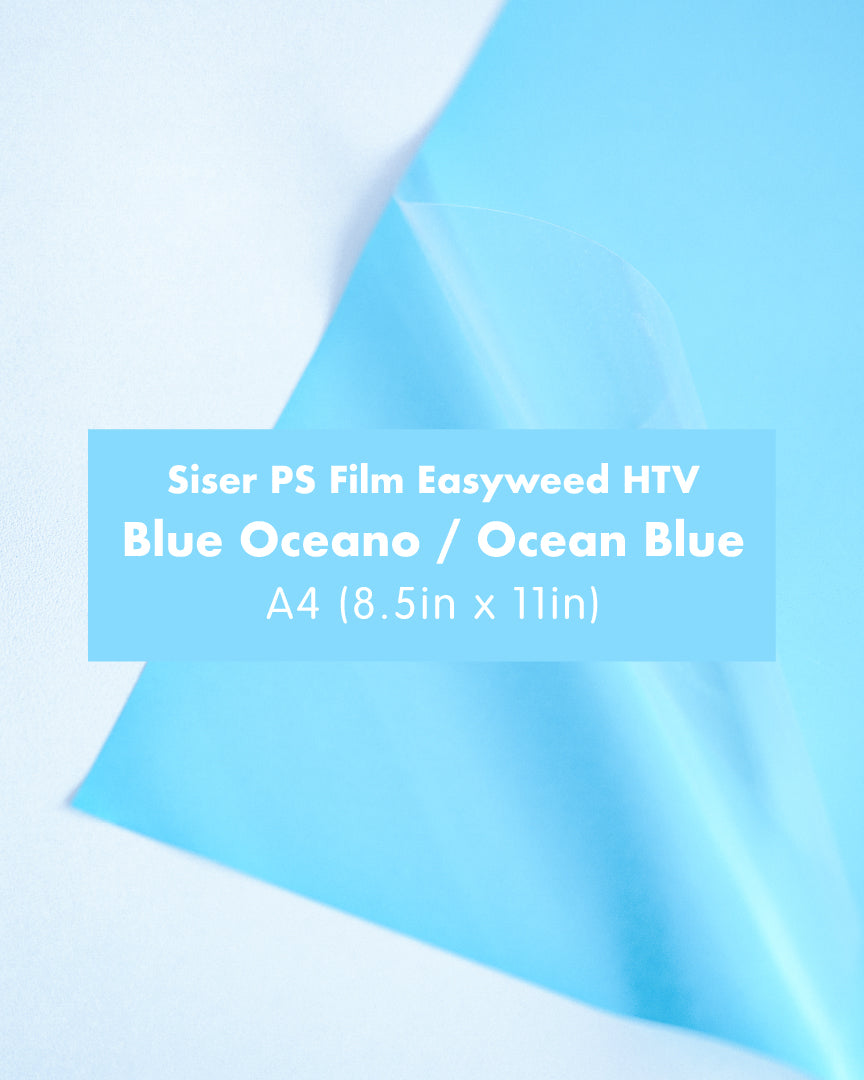 Siser P.S. Film – EasyWeed  Heat Transfer Vinyl (HTV) Iron-On for Shirts, Bags, Caps |  A4 (9.75in x 12in)