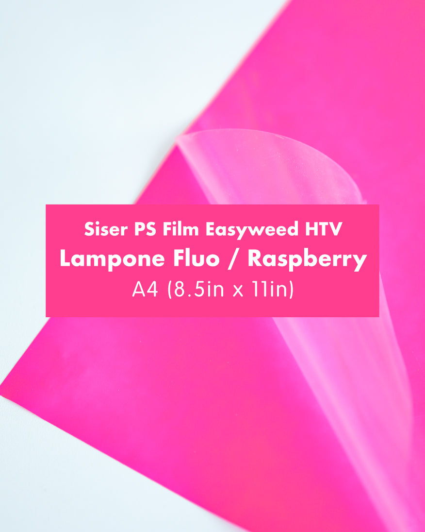 Siser P.S. Film – EasyWeed  Heat Transfer Vinyl (HTV) Iron-On for Shirts, Bags, Caps |  A4 (9.75in x 12in)