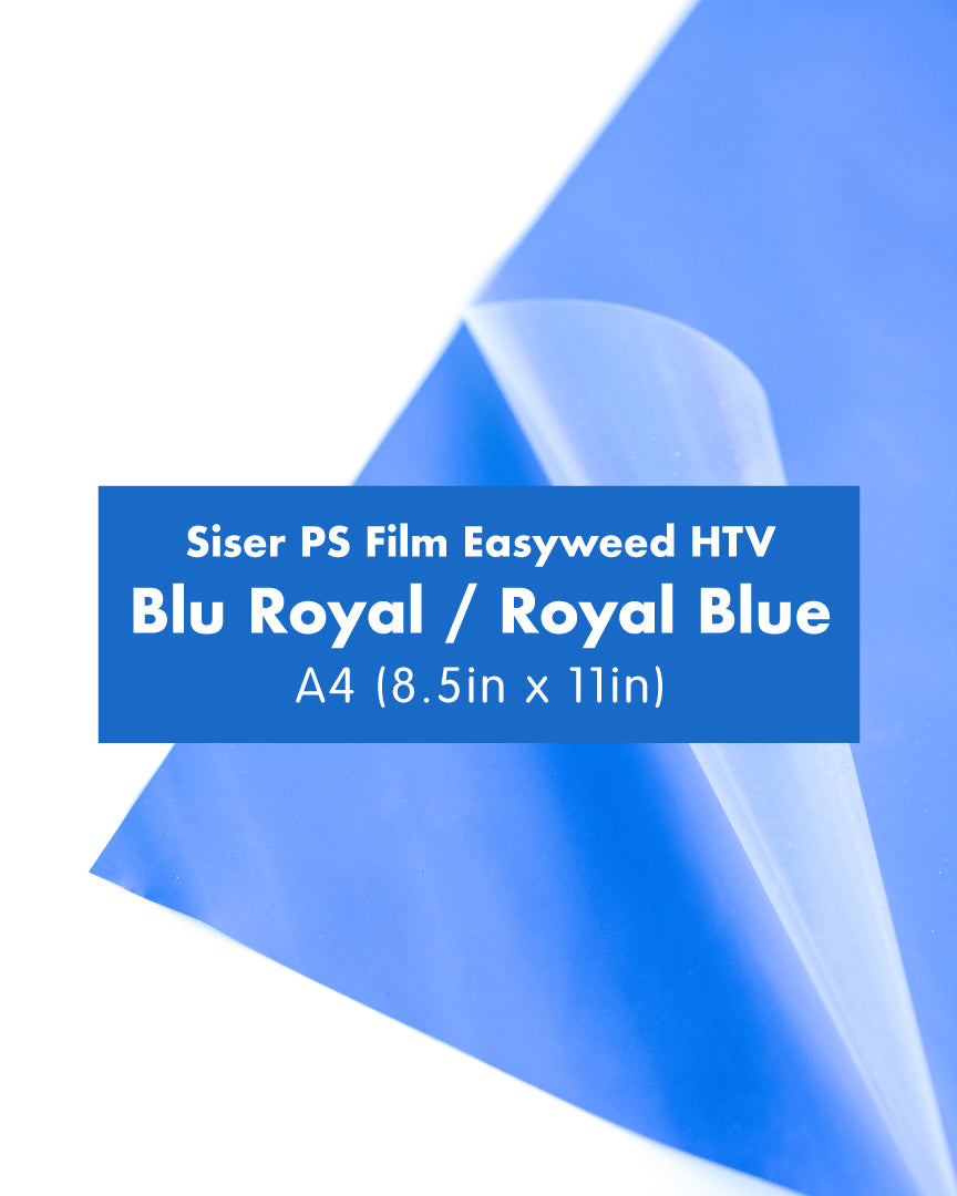 Siser P.S. Film – EasyWeed  Heat Transfer Vinyl (HTV) Iron-On for Shirts, Bags, Caps |  A4 (9.75in x 12in)