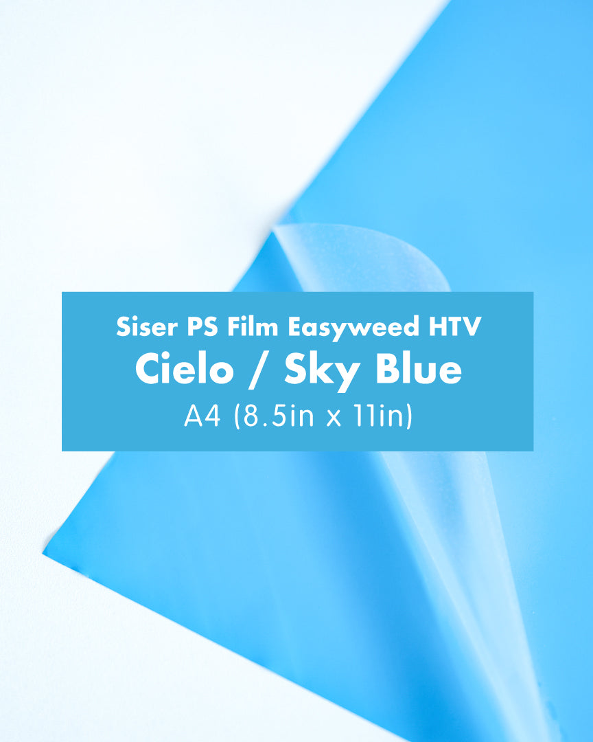 Siser P.S. Film – EasyWeed  Heat Transfer Vinyl (HTV) Iron-On for Shirts, Bags, Caps |  A4 (9.75in x 12in)