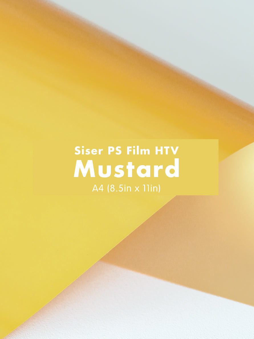 Siser P.S. Film – EasyWeed  Heat Transfer Vinyl (HTV) Iron-On for Shirts, Bags, Caps |  A4 (9.75in x 12in)