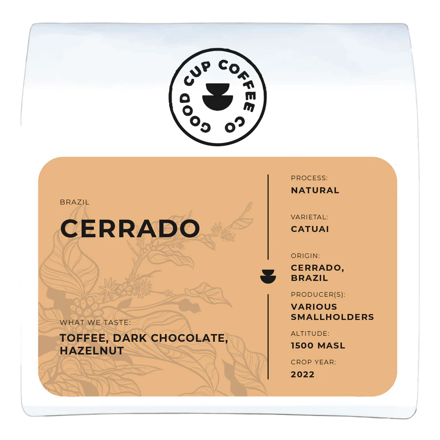 Good Cup Brazil Cerrado Espresso Roast (Medium)