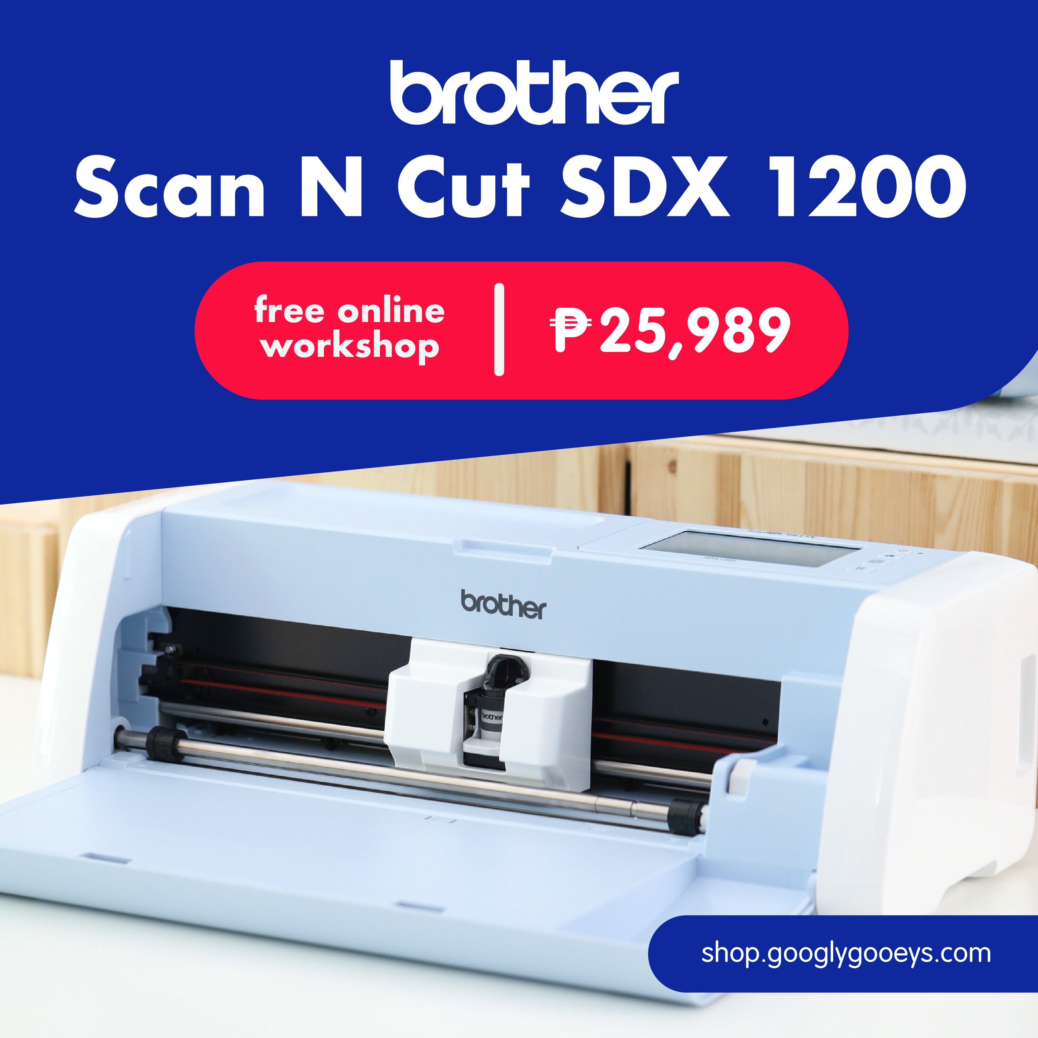 Slikke Ernest Shackleton kapacitet Brother Scan N Cut SDX1200 (Scan and Cut) DIY Crafting & Hobby Store |  Philippines