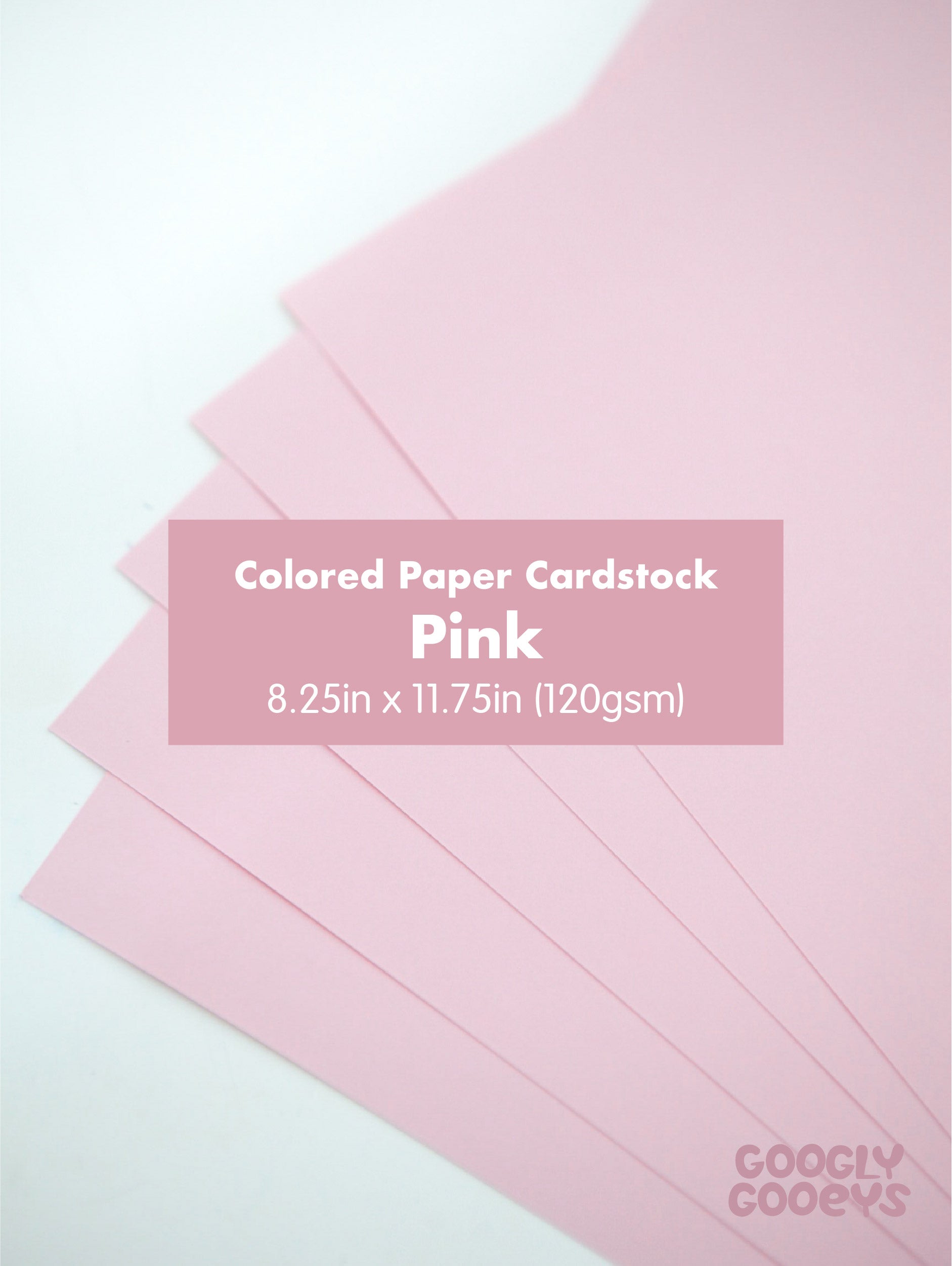 Colored Paper Cardstock Matte 120gsm | 8.25 in x 11.75in