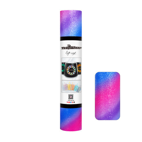 Teckwrap Diagonal Rainbow Stripes Adhesive Vinyl Stickers