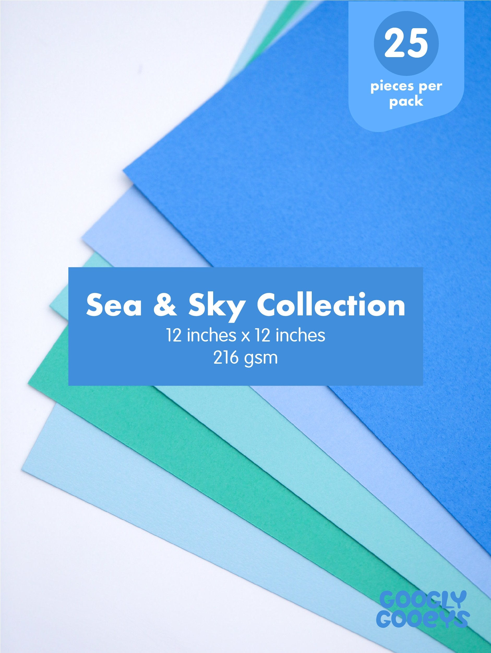 Sea & Sky Cardstock Collection (12 inch x 12 inch)