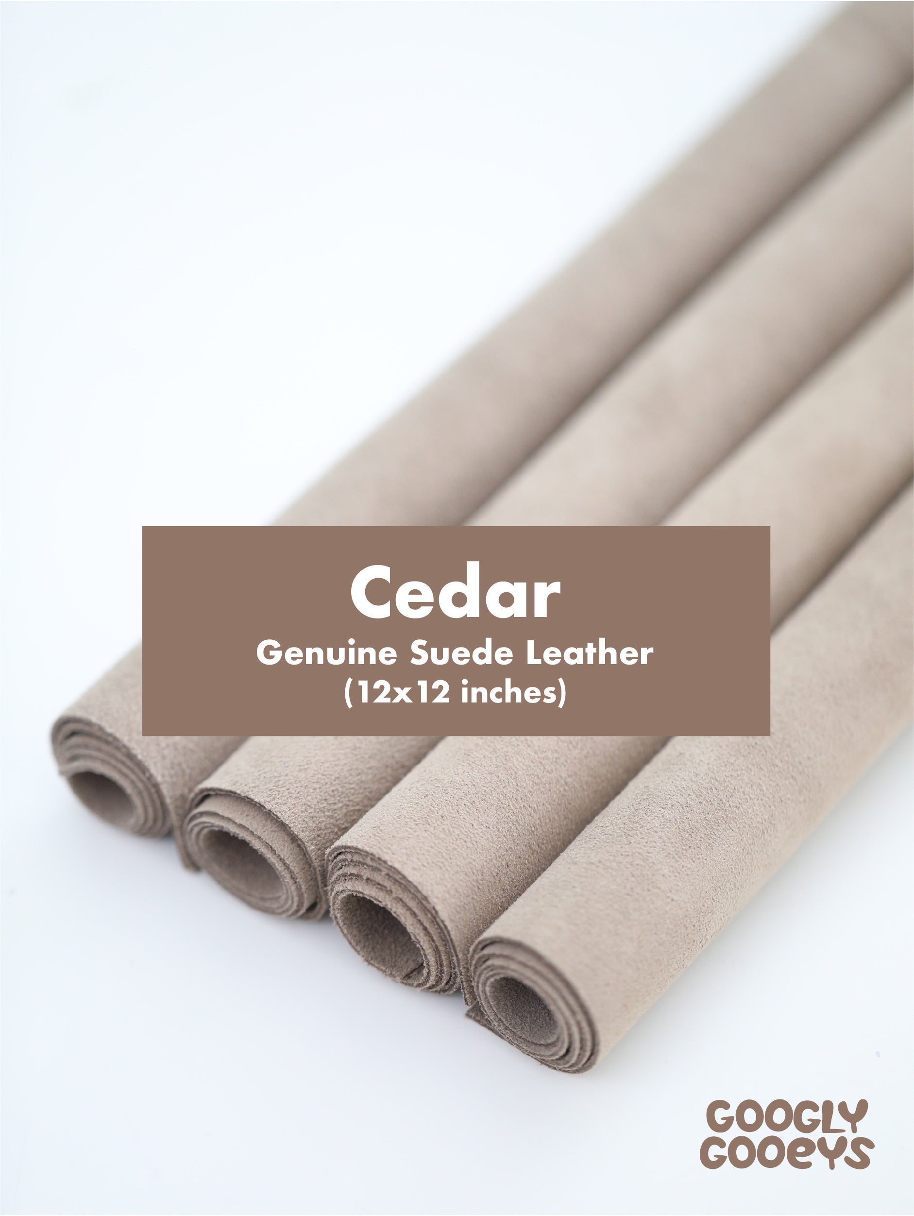 Genuine Leather Suede (Cut Size 12 inch x 12 inch)