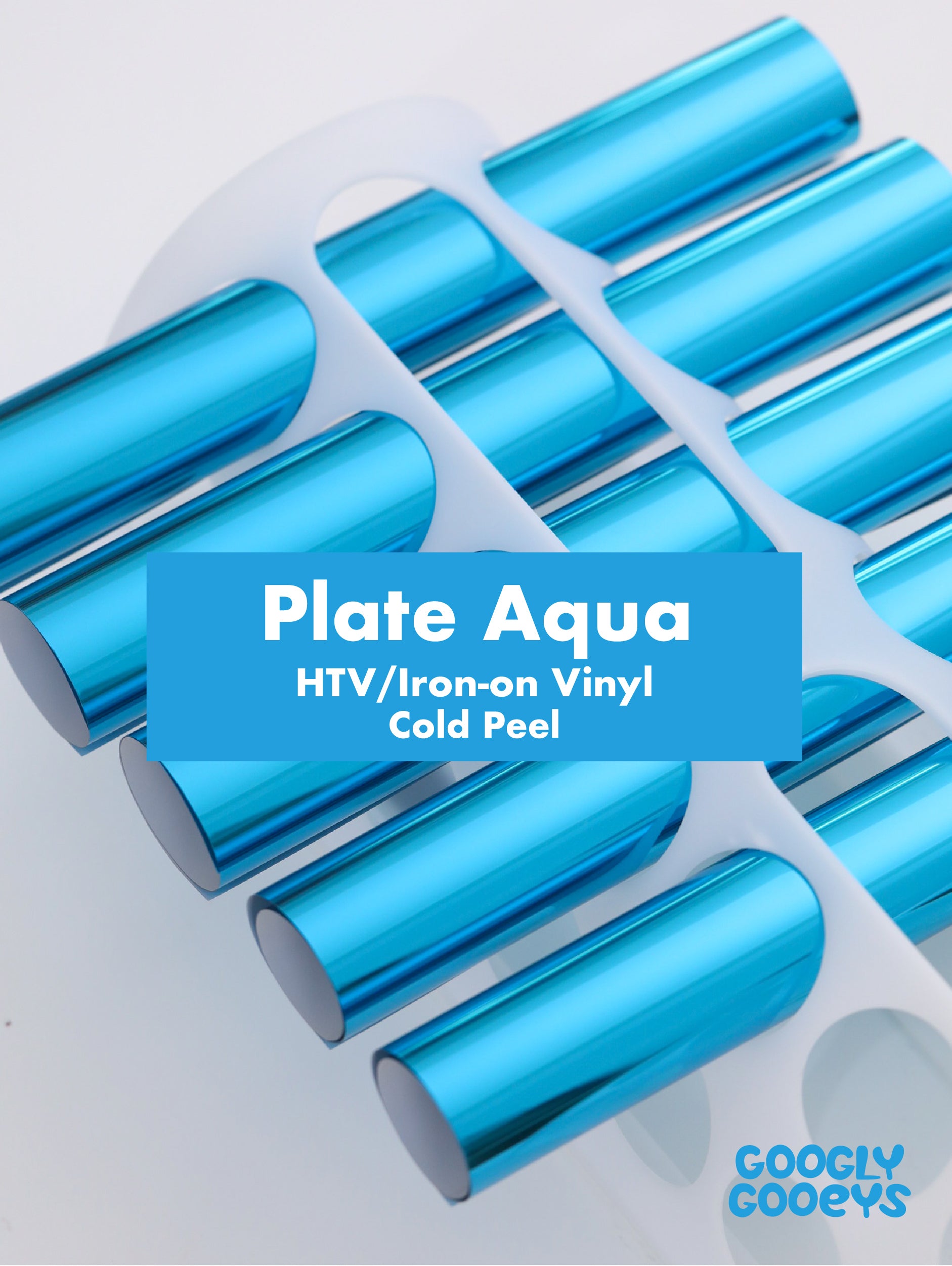 Metallic / Rainbow HTV Heat Transfer Iron-on Vinyl (Cold Peel) 10x12in Sheet