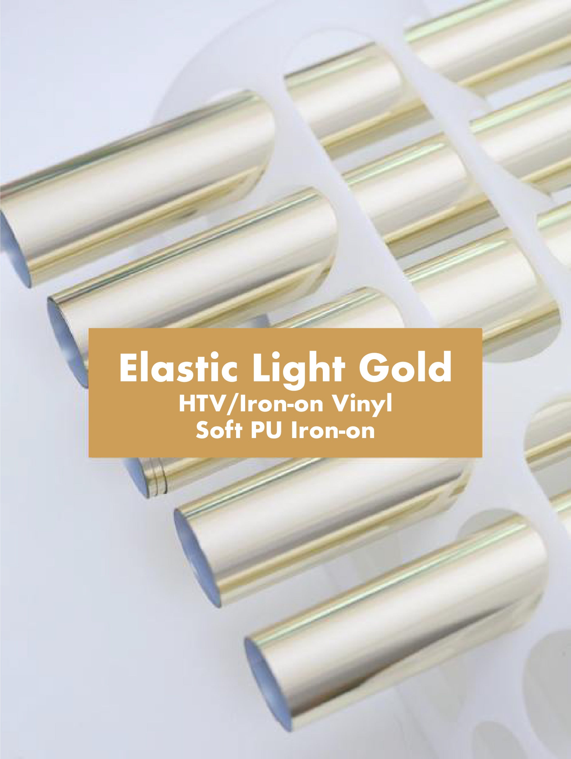 Metallic / Rainbow HTV Heat Transfer Iron-on Vinyl (Cold Peel) 10x12in Sheet