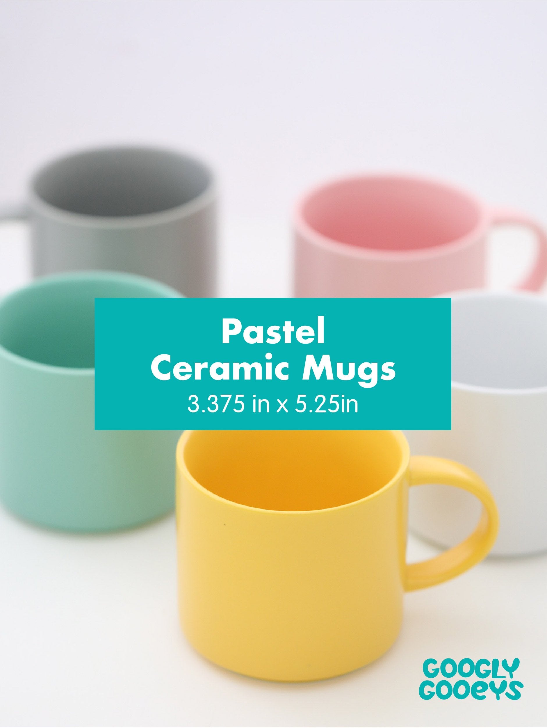 Pastel Ceramic Mugs